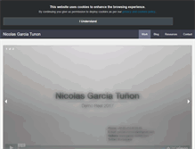 Tablet Screenshot of garcia-nicolas.com